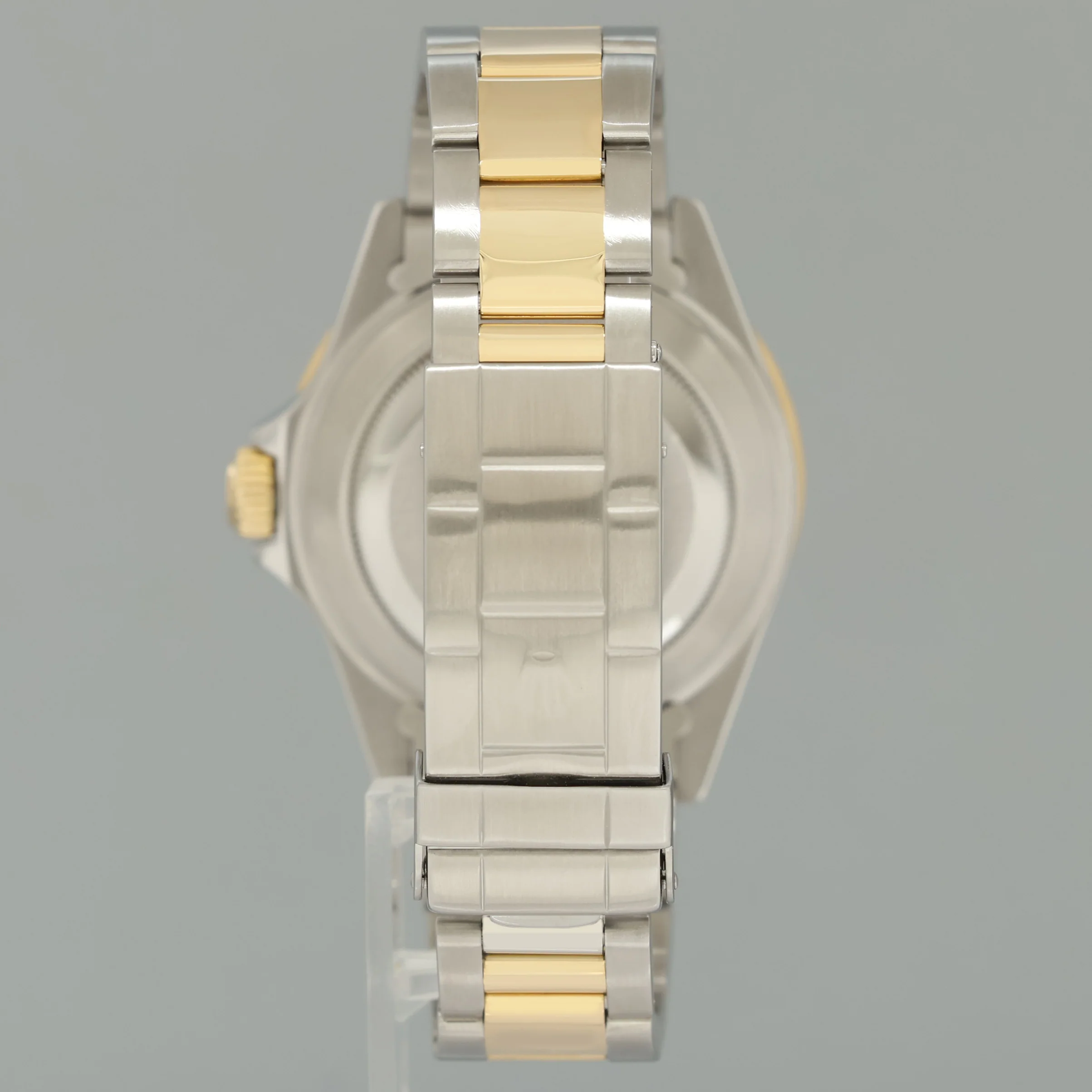 MINT Rolex Submariner 16613 Two Tone Yellow Gold Blue Serti Diamond 40mm Watch Box - Image 5