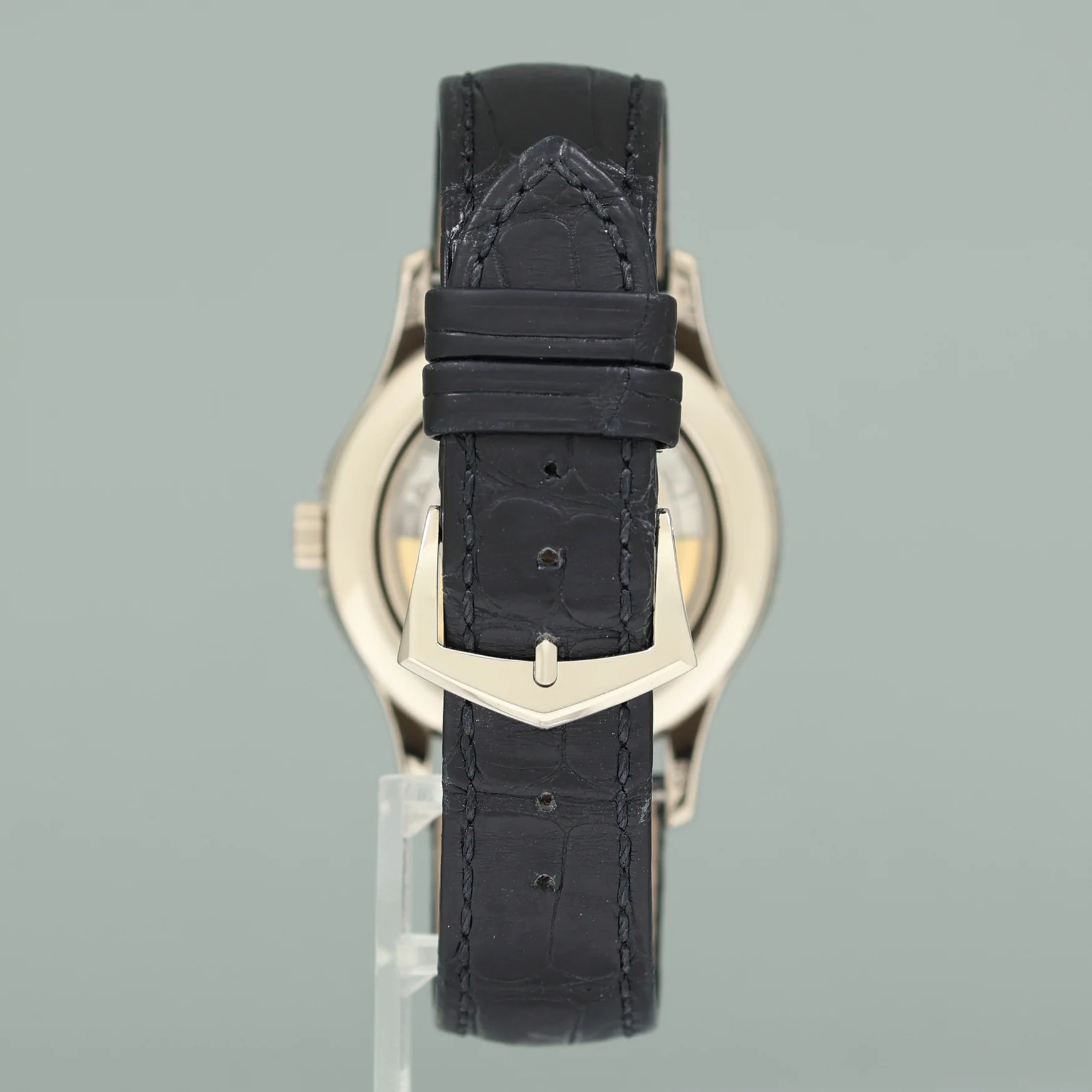 MINT PAPERS Patek Service Patek Philippe 5205G White Gold Annual Calendar Blue Watch - Image 5