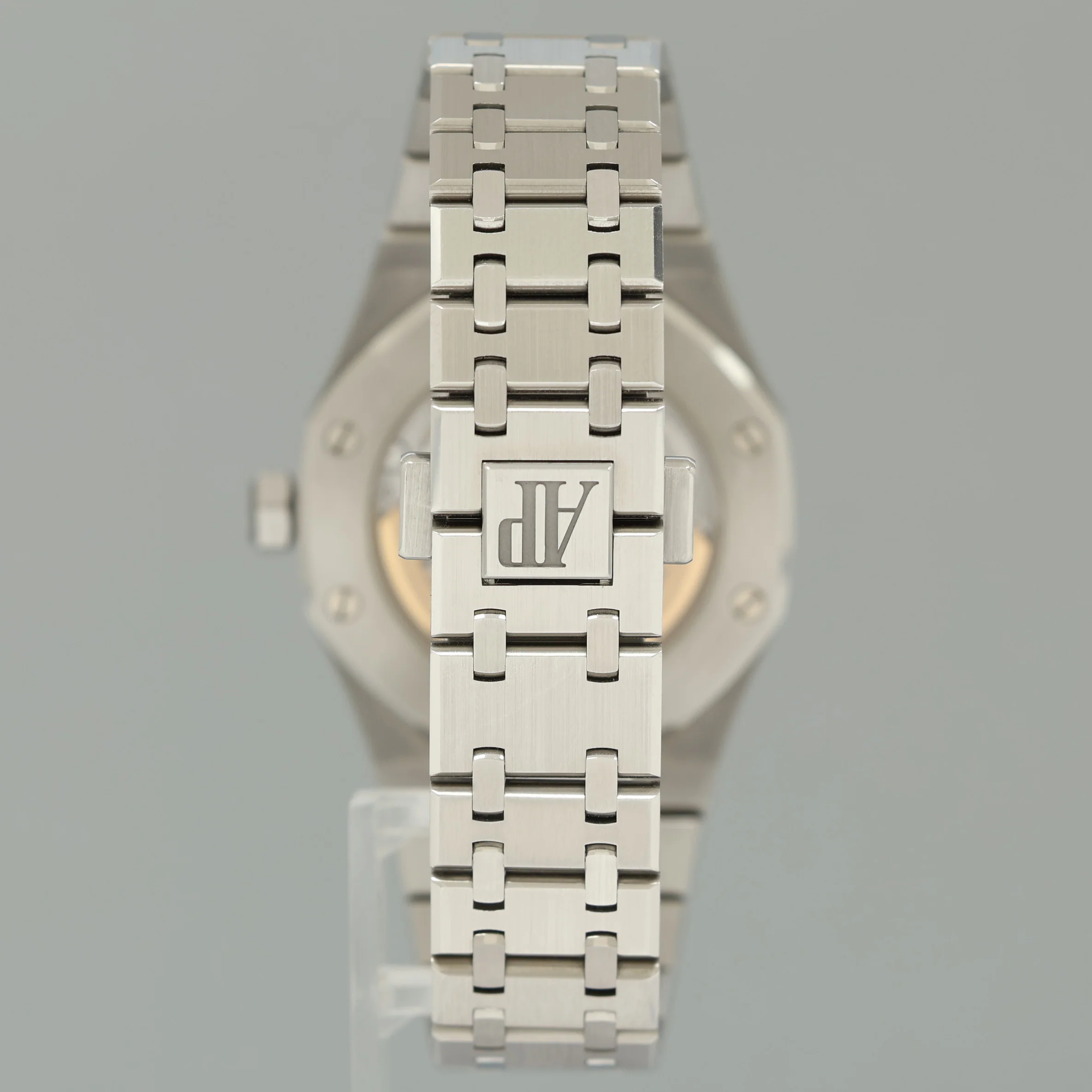2026 Papers Audemars Piguet Royal Oak Steel 15550ST.OO.1356ST.08 Tiffany Blue Watch - Image 6