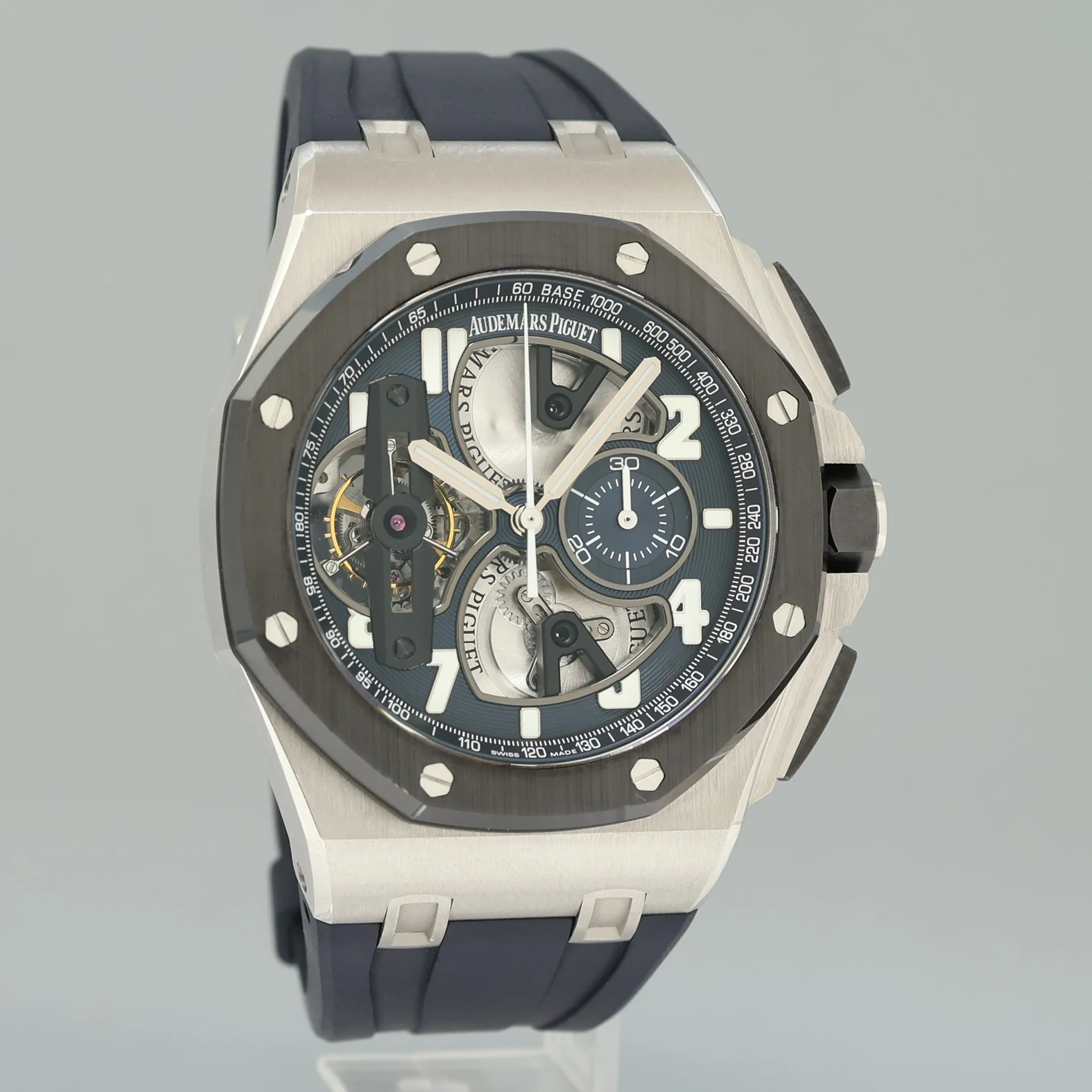 Papers Audemars Piguet Concept Royal 10-Day Tourbillon Chrono Platinum 26388PO Watch - Image 3