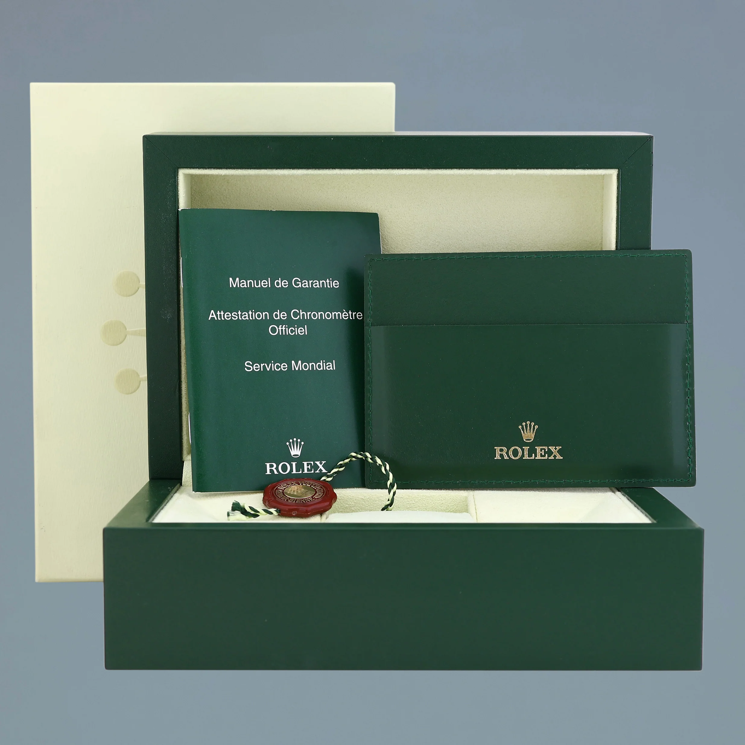 MINT Ladies Rolex 79174 DateJust 26mm Silver Diamond Fluted Bezel Jubilee Watch Box - Image 7
