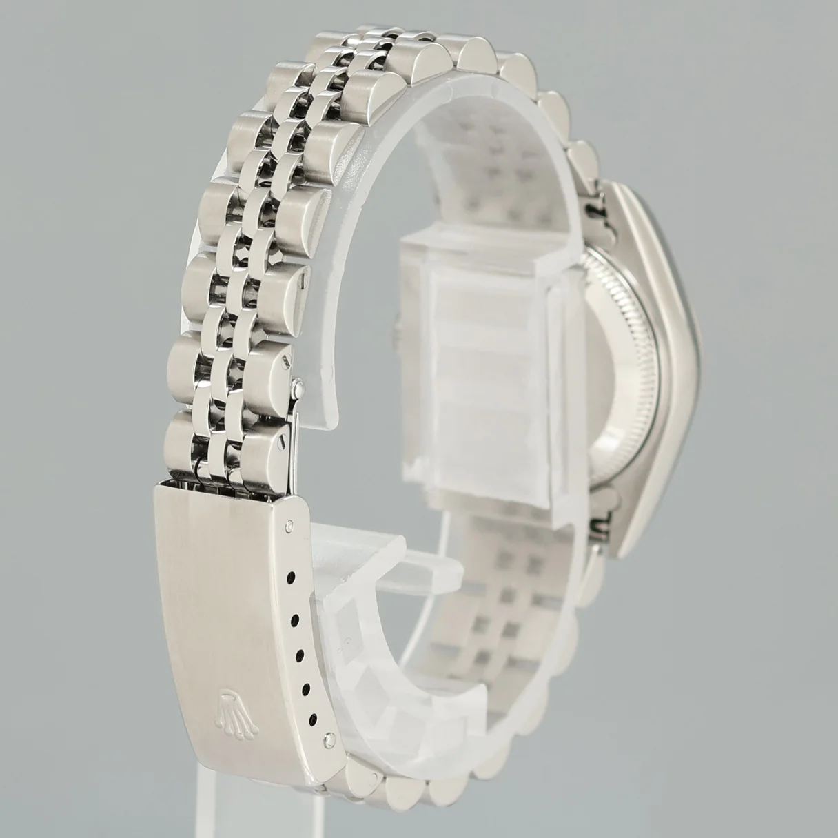 PAPERS Ladies Rolex 69174 DateJust 26mm Glacier Blue Diamond Fluted Bezel Jubilee Watch - Image 6