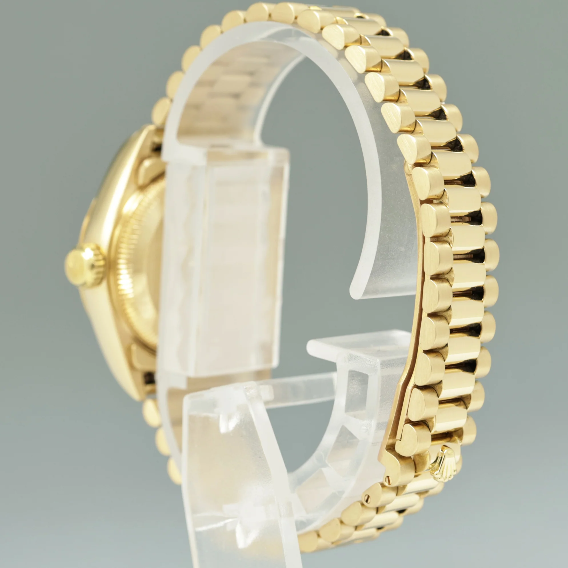 PAPERS MINT 69178 Pearl Diamond Ladies Rolex DateJust President 26mm Yellow Gold Watch - Image 4
