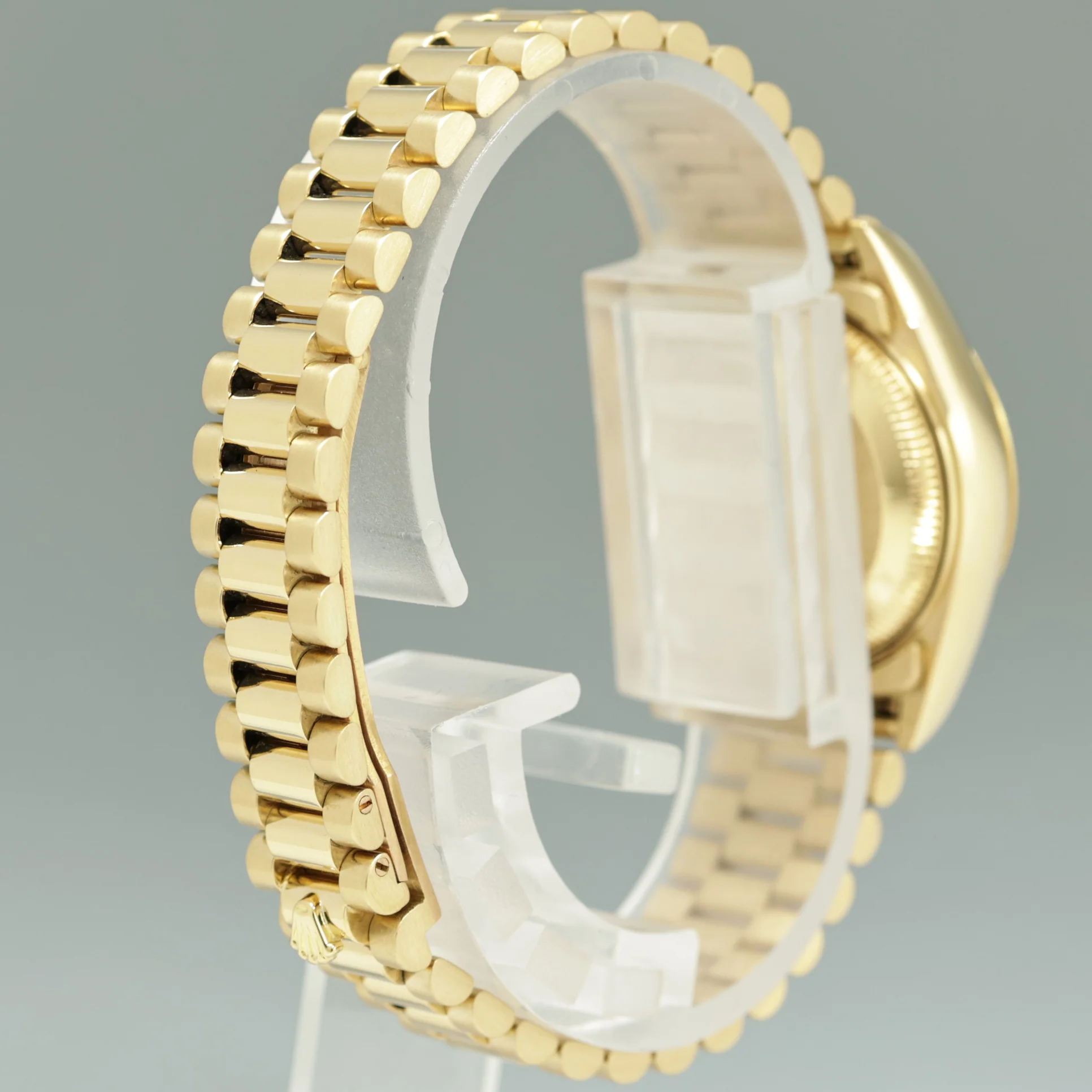 PAPERS MINT 69178 Pearl Diamond Ladies Rolex DateJust President 26mm Yellow Gold Watch - Image 6