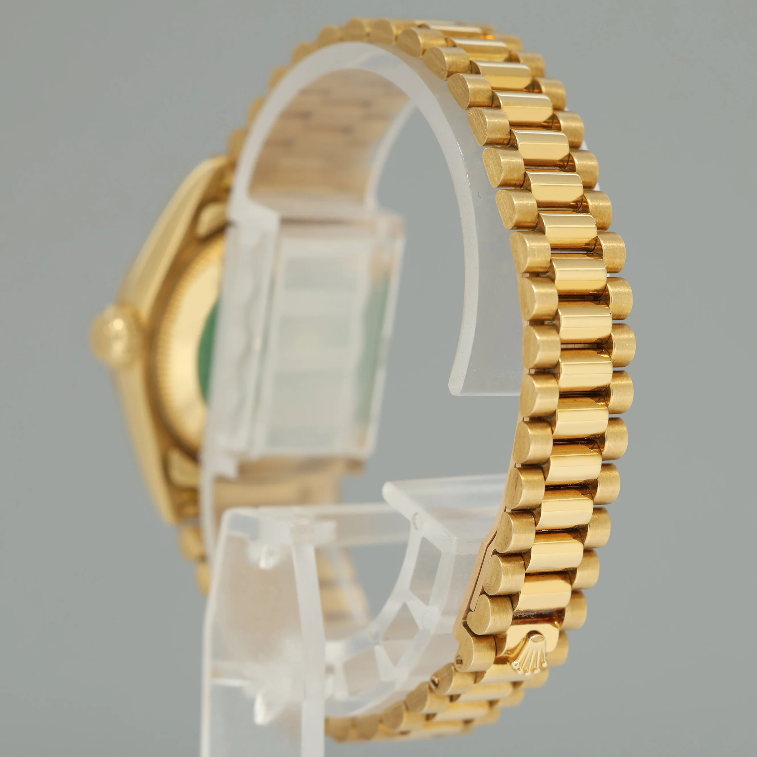 PAPERS MINT Factory Diamond Ladies 69178 Rolex DateJust President 26mm Yellow Gold Watch Box - Image 4