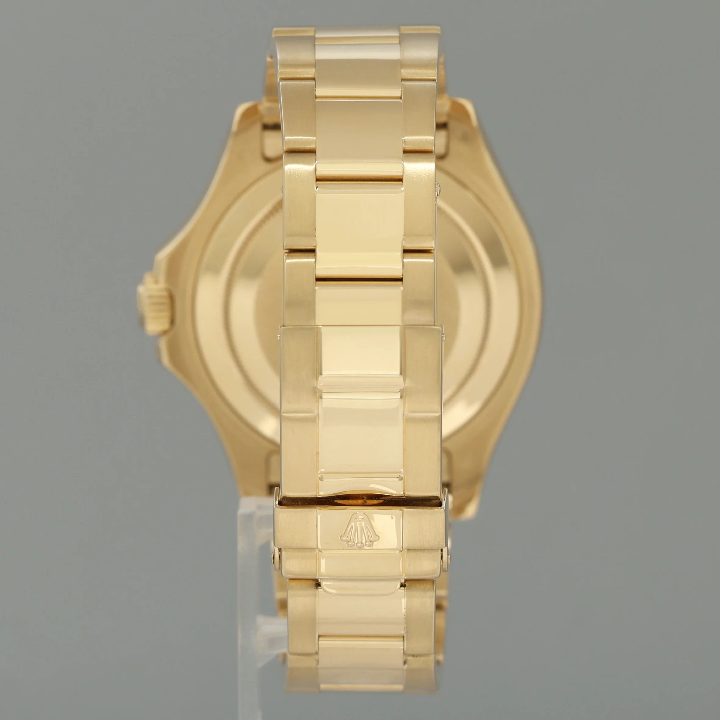 PAPERS MINT Rolex 40mm Yacht-Master 18k Yellow Gold 16628 White Sapphire Watch Box - Image 5