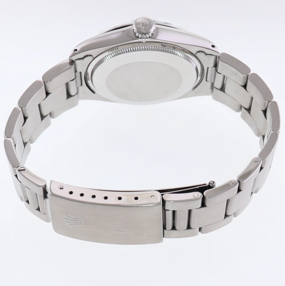 Rolex 1500 Date 34mm Steel Oyster Silver Stick Automatic Watch Box - Image 6