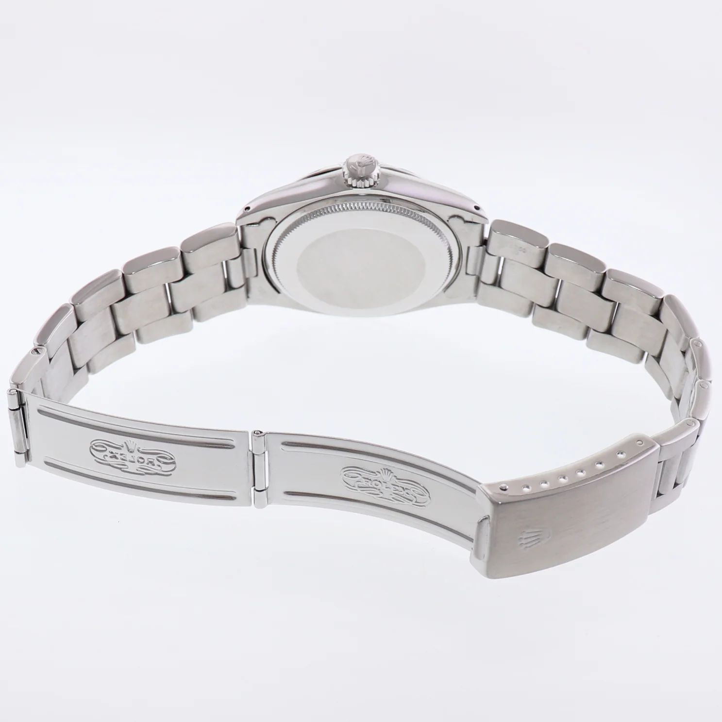 Rolex 1500 Date 34mm Steel Oyster Silver Stick Automatic Watch Box - Image 7