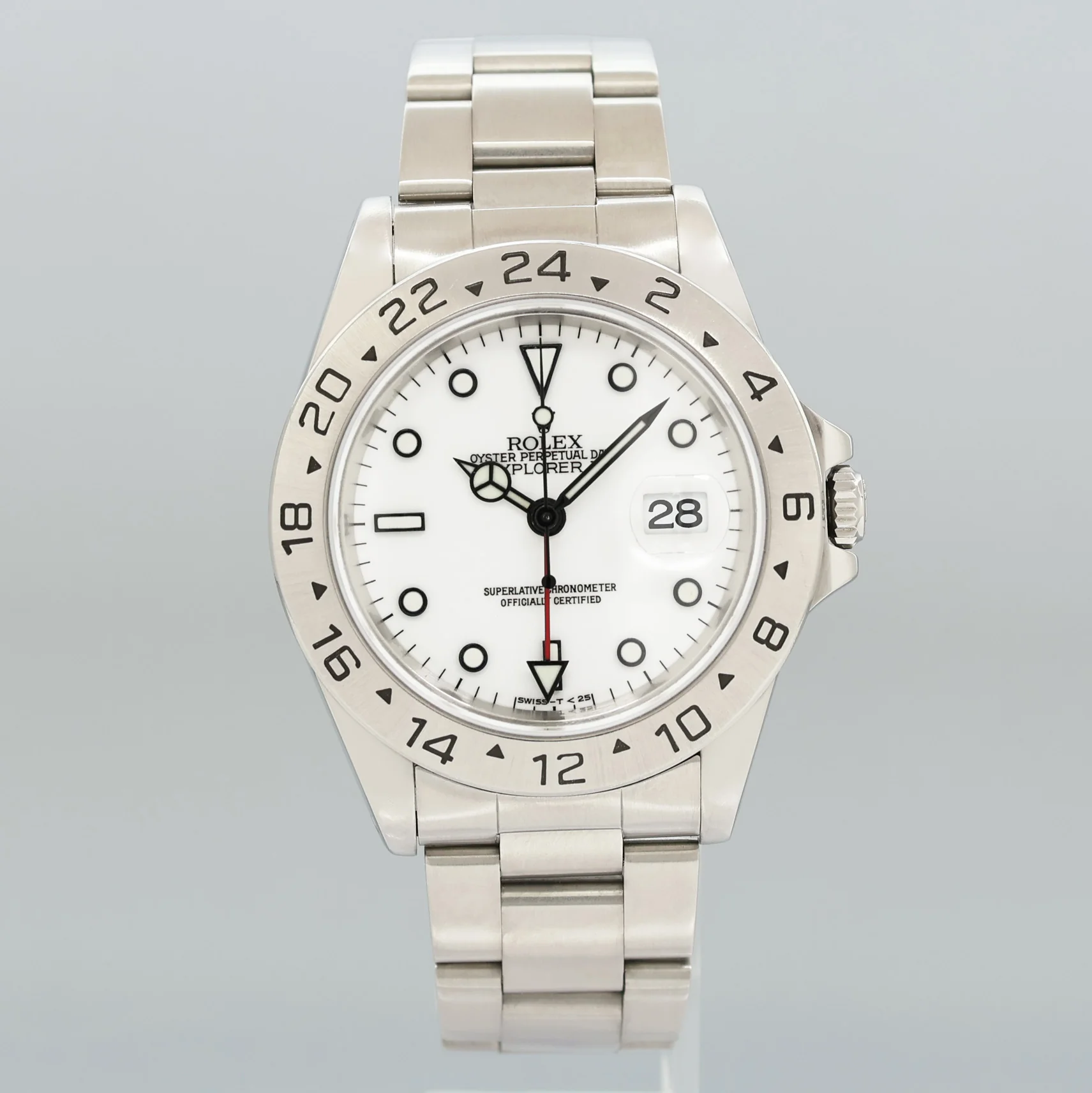 2024 RSC PAPERS Rolex Explorer II White 16570 40mm Polar Stainless Steel GMT Watch Box - Image 2