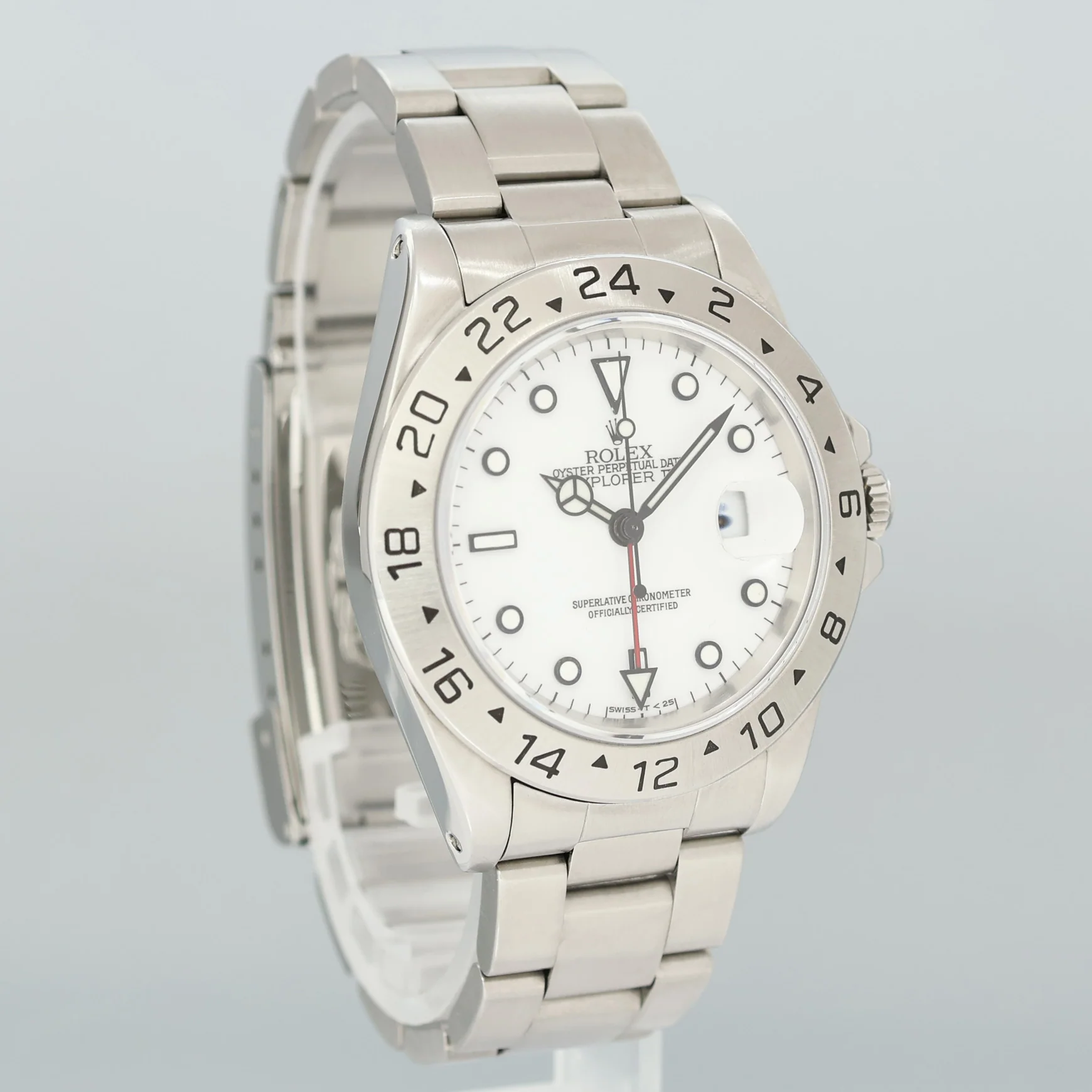 2024 RSC PAPERS Rolex Explorer II White 16570 40mm Polar Stainless Steel GMT Watch Box - Image 3